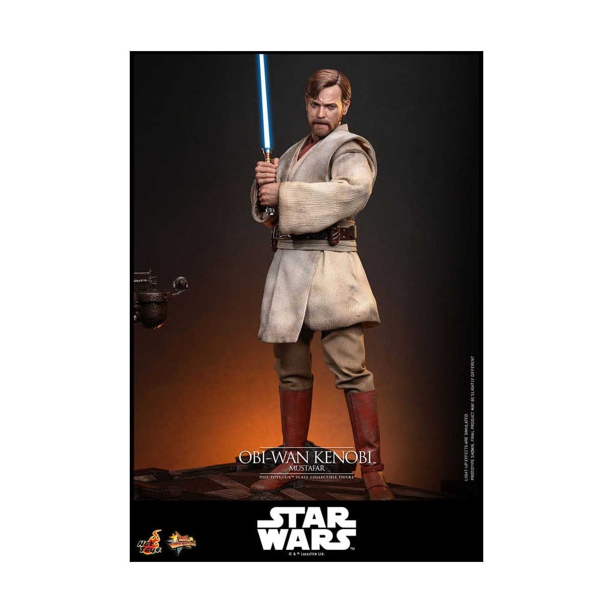 Hot toys Star Wars: Obi-Wan Kenobi (Mustafar) 1/6 - Episodio III: La venganza de los Sith