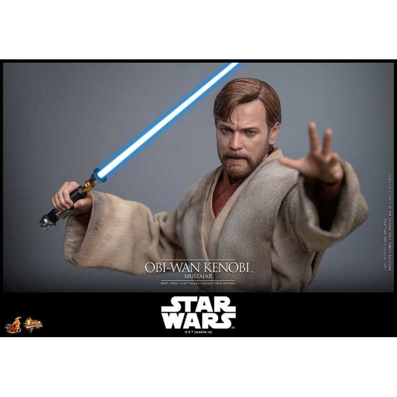 Hot toys Star Wars: Obi-Wan Kenobi (Mustafar) 1/6 - Episodio III: La venganza de los Sith