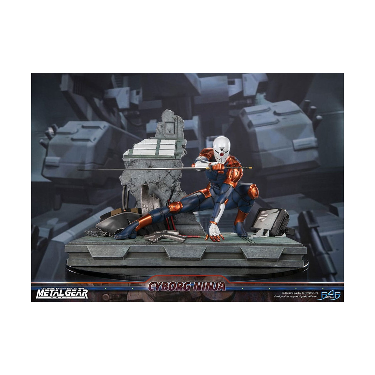 Metal Gear Solid - Busto tamaño real de Solid Snake - First 4 Figures Figurine