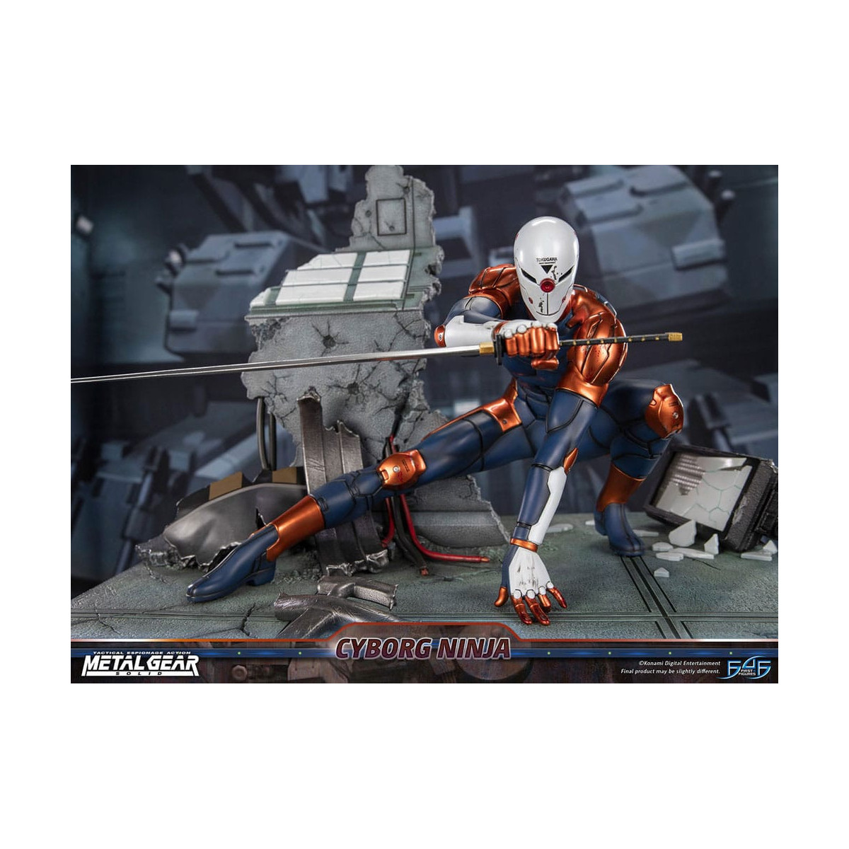 Metal Gear Solid - Busto tamaño real de Solid Snake - First 4 Figures Figurine