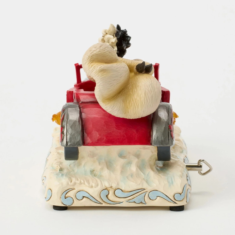 Enesco - les 101 dálmatas - Coche musical Cruella d'Enfer - Disney Tradición de Jim Shore