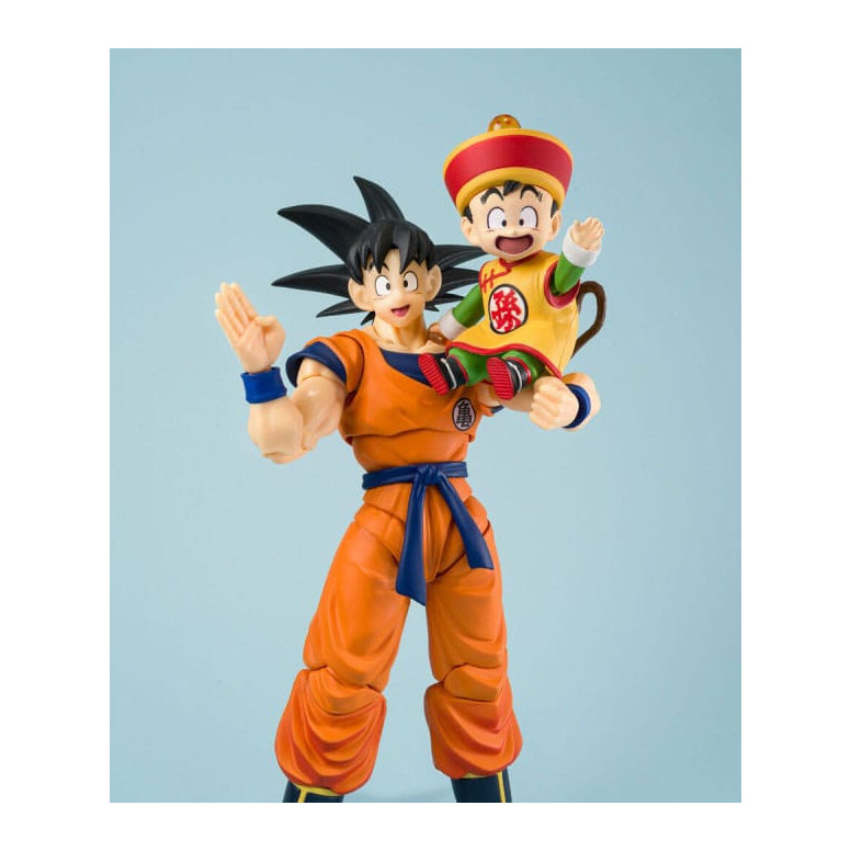 Tamashii Nations - Dragon Ball Z - Son Goku & Son Gohan Kid & Kinto-un Versión normal - SHF SHFiguarts