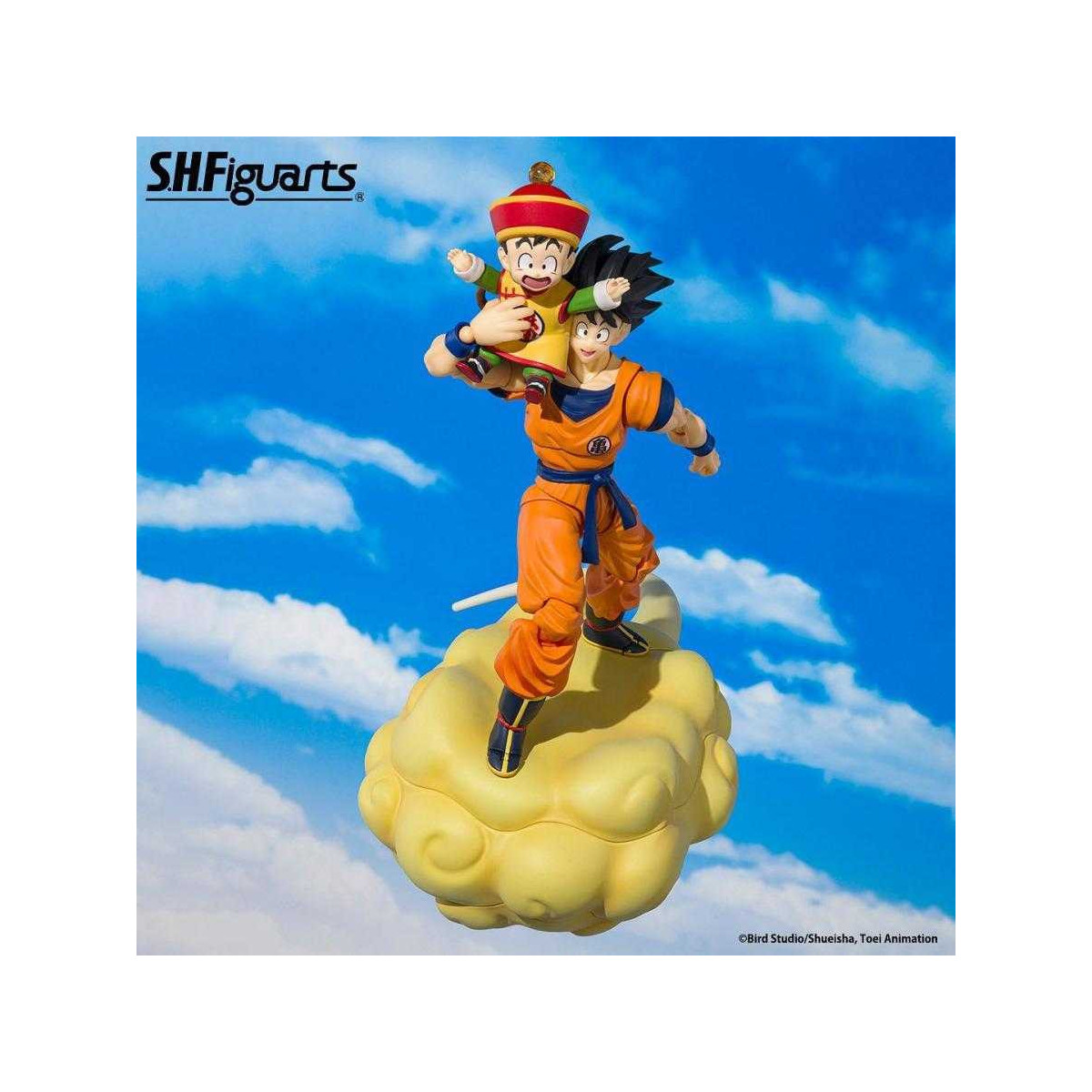 Tamashii Nations - Dragon Ball Z - Son Goku & Son Gohan Kid & Kinto-un Versión normal - SHF SHFiguarts
