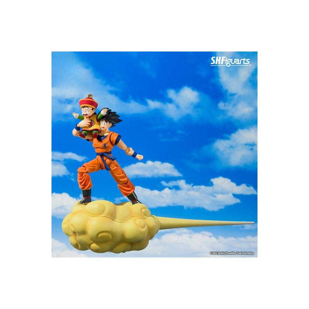 Tamashii Nations - Dragon Ball Z - Son Goku & Son Gohan Kid & Kinto-un Versión normal - SHF SHFiguarts