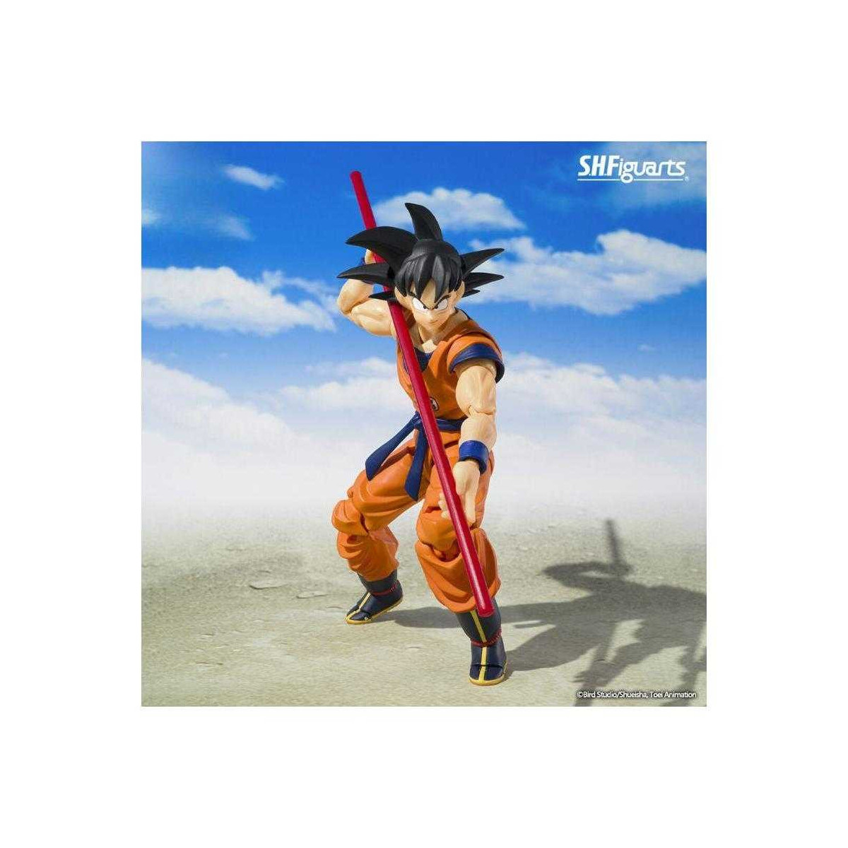 Tamashii Nations - Dragon Ball Z - Son Goku & Son Gohan Kid & Kinto-un Versión normal - SHF SHFiguarts