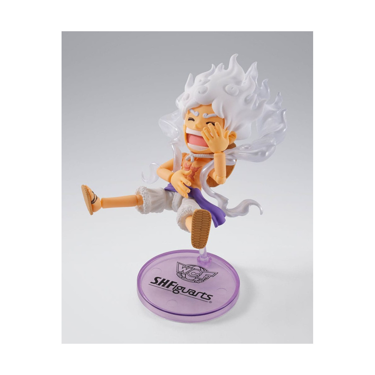 Tamashii Bandai One Piece - Monkey.D.Luffy Gear 5 - Figura de colección mundial × S.H.Figuarts