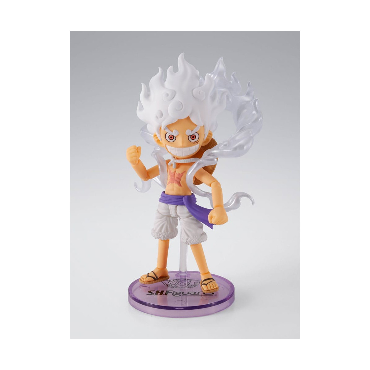 Tamashii Bandai One Piece - Monkey.D.Luffy Gear 5 - Figura de colección mundial × S.H.Figuarts