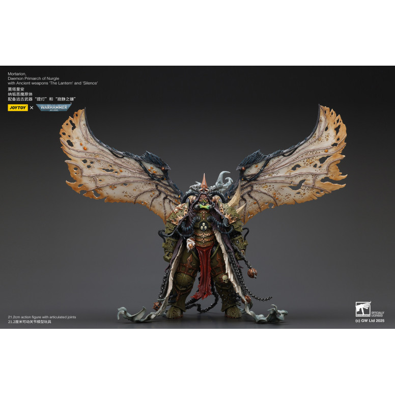 Joytoy - Warhammer - World Eaters - Angron Daemon Primarca de Khorne 1/18 - Warhammer 40000 Figurilla