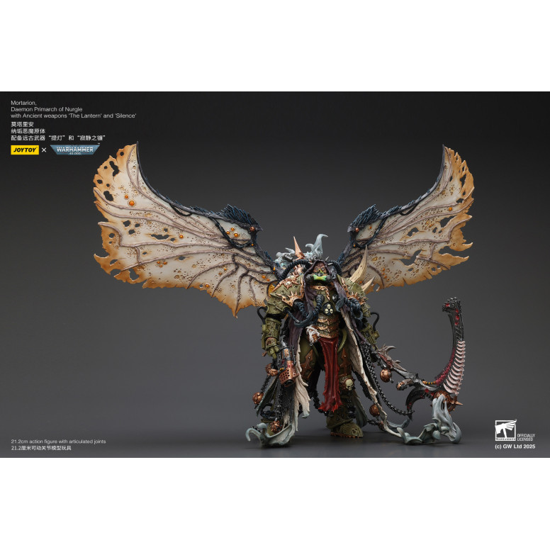 Joytoy - Warhammer - World Eaters - Angron Daemon Primarca de Khorne 1/18 - Warhammer 40000 Figurilla