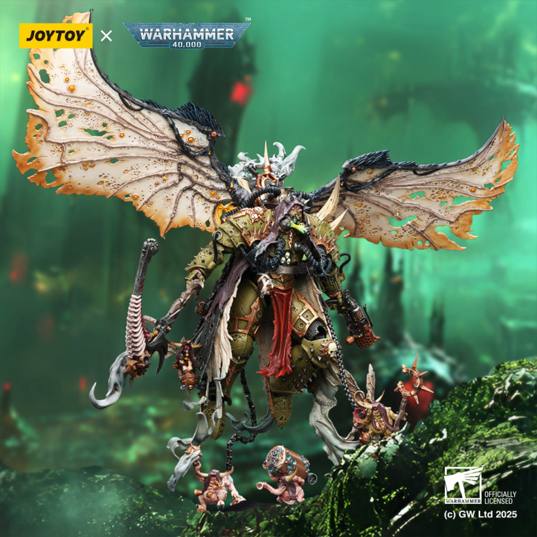 Joytoy - Warhammer - World Eaters - Angron Daemon Primarca de Khorne 1/18 - Warhammer 40000 Figurilla