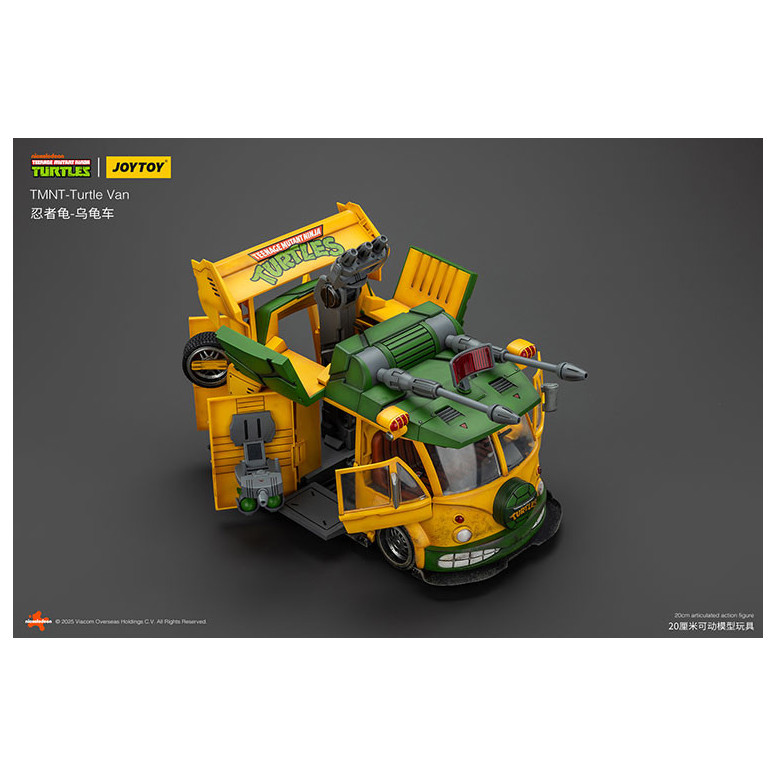 JoyToy TMNT - Furgoneta Tortuga - Teenage Mutant Ninja Turtles 1/18