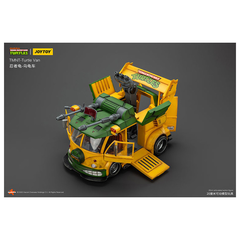JoyToy TMNT - Furgoneta Tortuga - Teenage Mutant Ninja Turtles 1/18