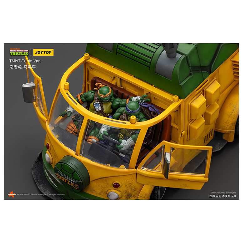 JoyToy TMNT - Furgoneta Tortuga - Teenage Mutant Ninja Turtles 1/18