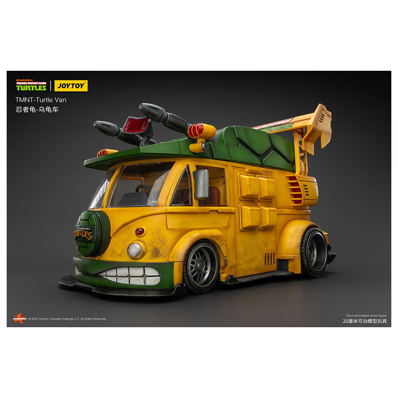 JoyToy TMNT - Furgoneta Tortuga - Teenage Mutant Ninja Turtles 1/18