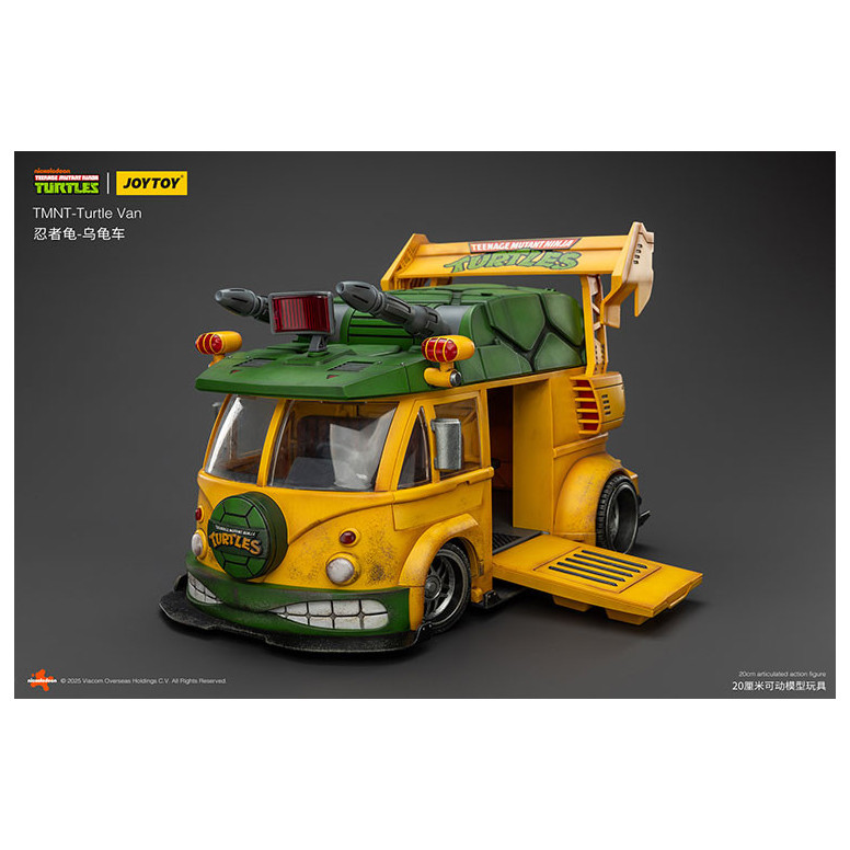 JoyToy TMNT - Furgoneta Tortuga - Teenage Mutant Ninja Turtles 1/18