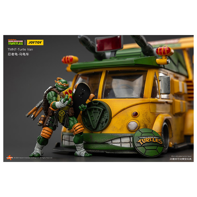 JoyToy TMNT - Furgoneta Tortuga - Teenage Mutant Ninja Turtles 1/18