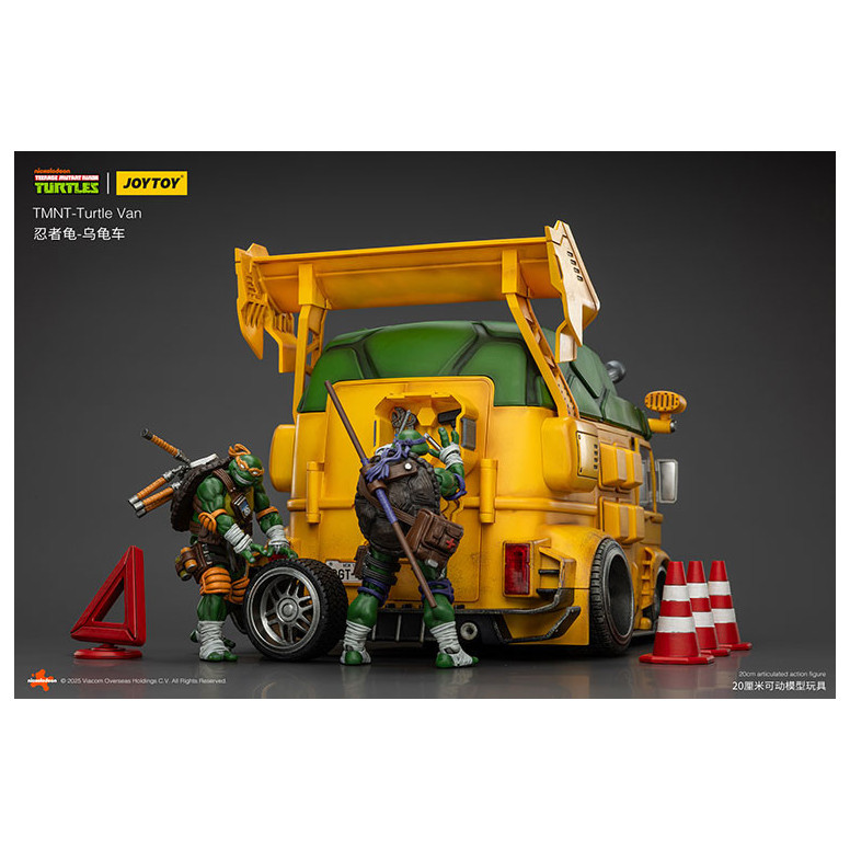 JoyToy TMNT - Furgoneta Tortuga - Teenage Mutant Ninja Turtles 1/18