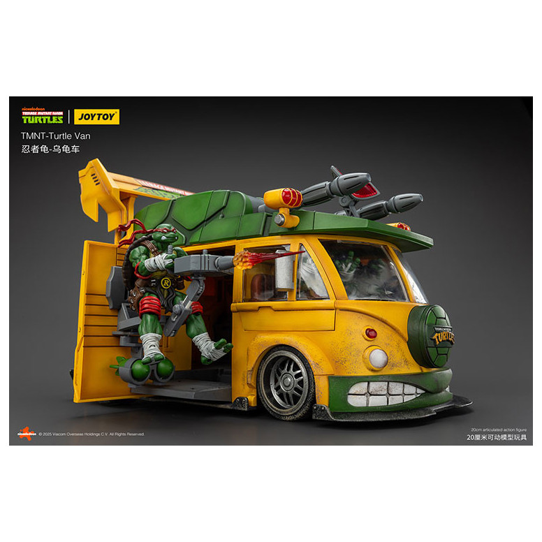 JoyToy TMNT - Furgoneta Tortuga - Teenage Mutant Ninja Turtles 1/18