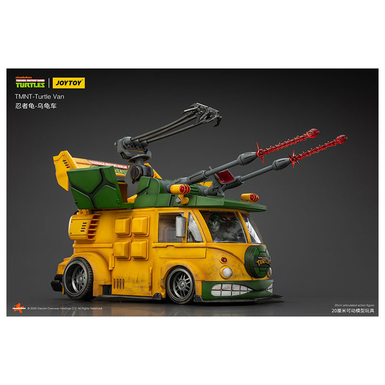 JoyToy TMNT - Furgoneta Tortuga - Teenage Mutant Ninja Turtles 1/18