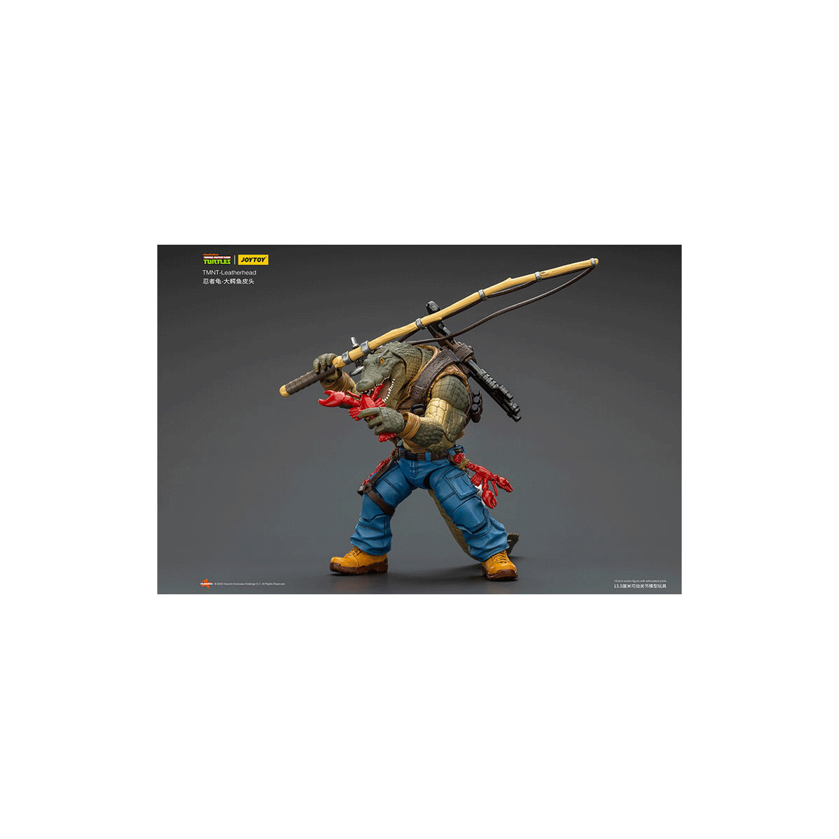 JoyToy TMNT - Leatherhead - Teenage Mutant Ninja Turtles 1/18