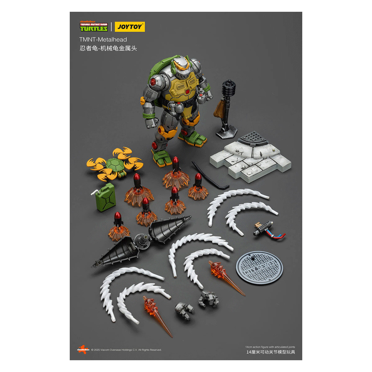 JoyToy TMNT - Metalhead - Teenage Mutant Ninja Turtles 1/18