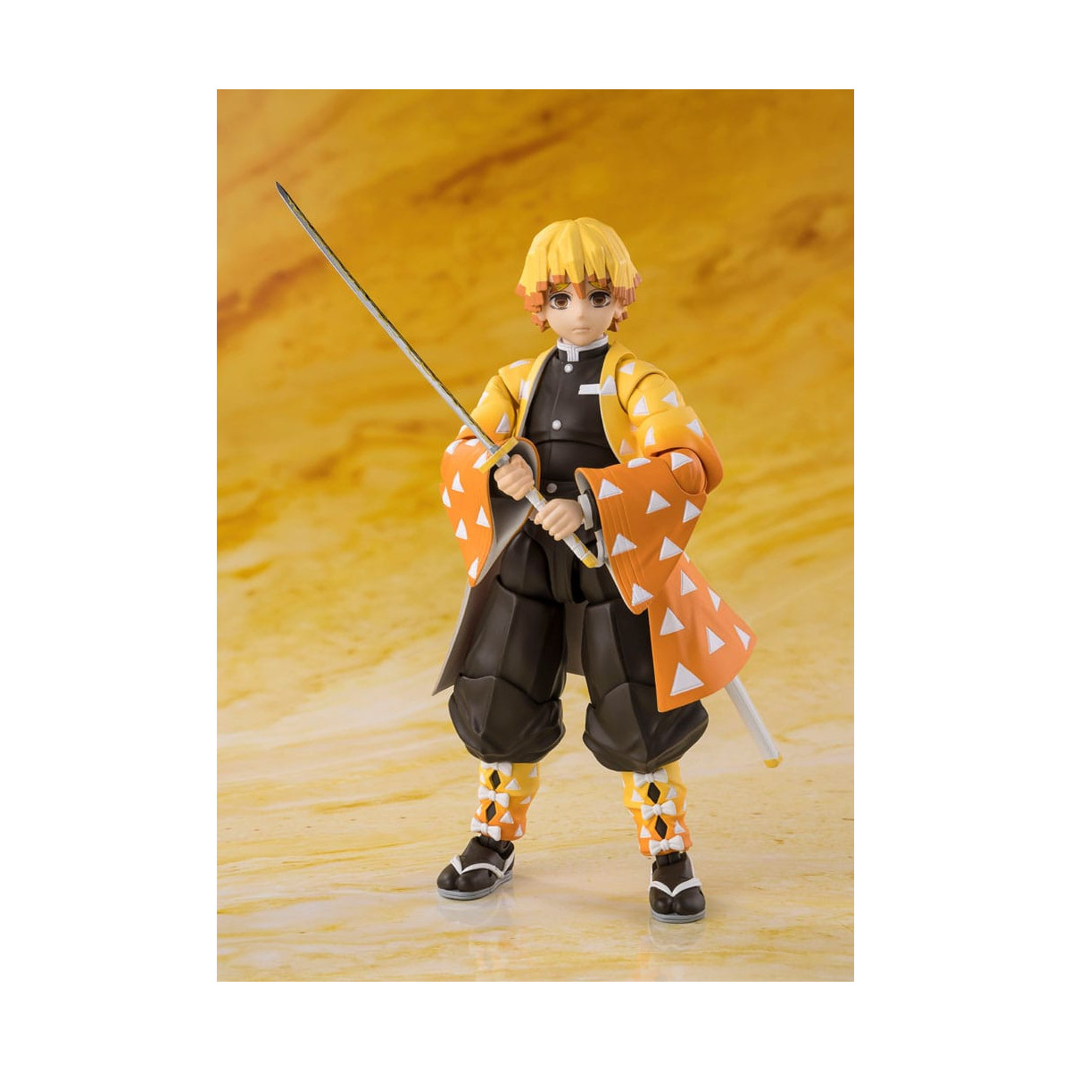 Tamashii Bandai - Zenitsu Agatsuma - Guardianes de la Noche (Kimetsu no Yaiba) SH Figuarts SHF