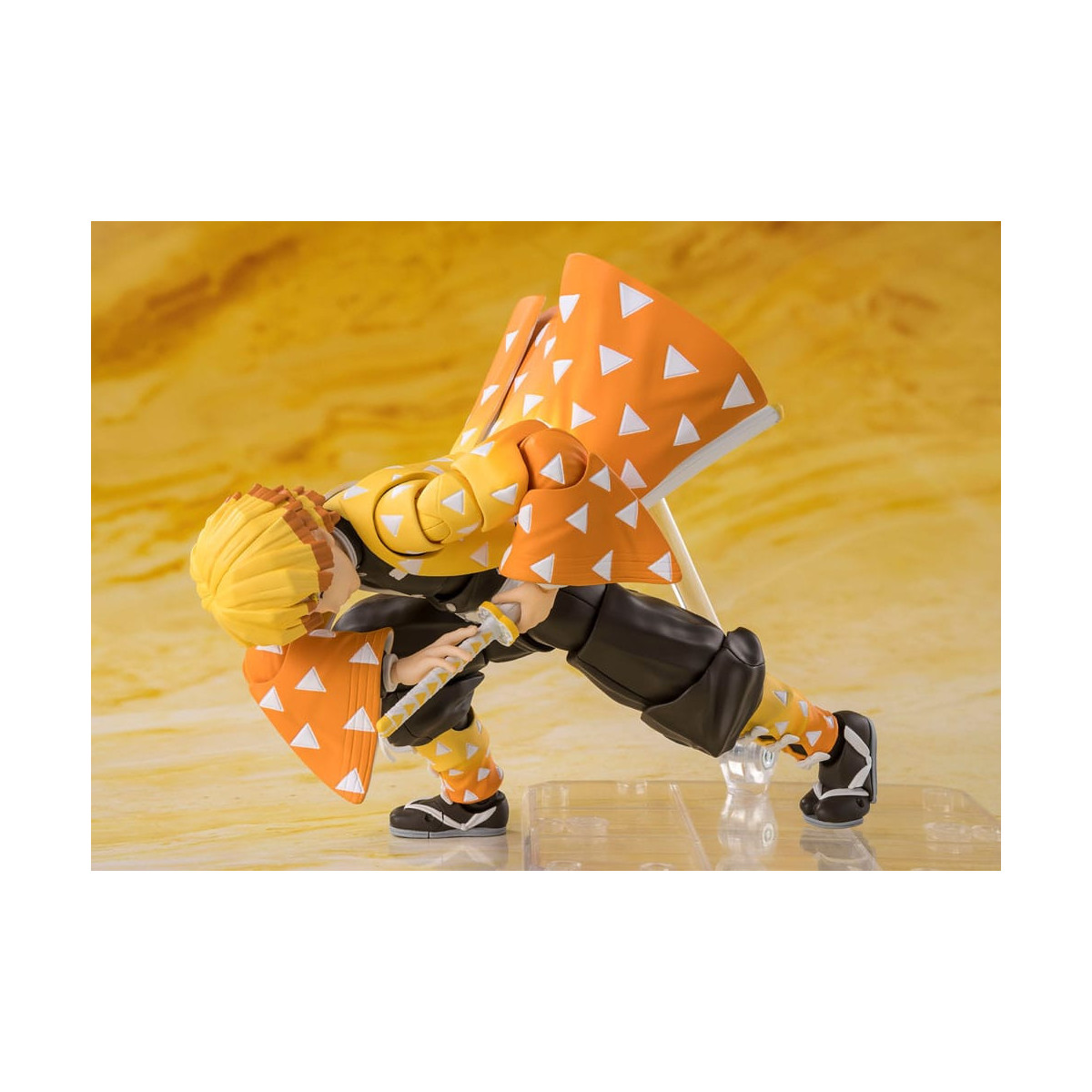 Tamashii Bandai - Zenitsu Agatsuma - Guardianes de la Noche (Kimetsu no Yaiba) SH Figuarts SHF
