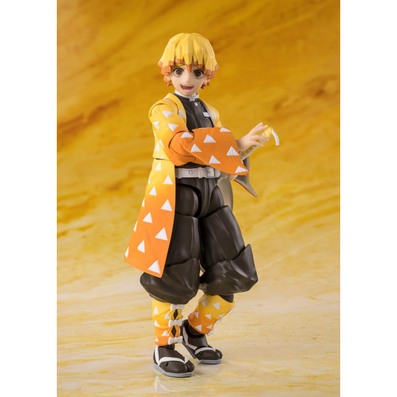 Tamashii Bandai - Zenitsu Agatsuma - Guardianes de la Noche (Kimetsu no Yaiba) SH Figuarts SHF