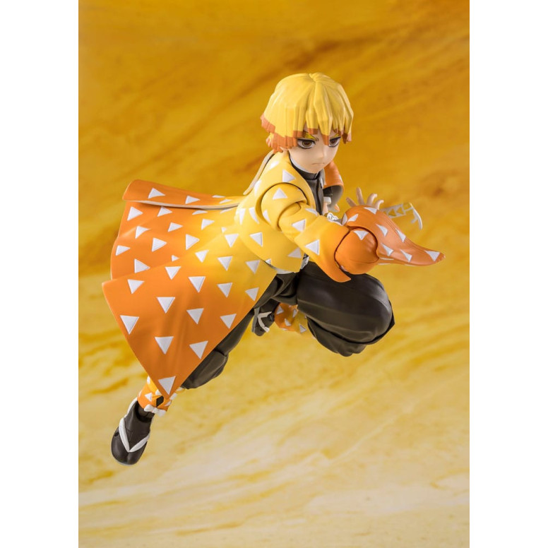 Tamashii Bandai - Zenitsu Agatsuma - Guardianes de la Noche (Kimetsu no Yaiba) SH Figuarts SHF
