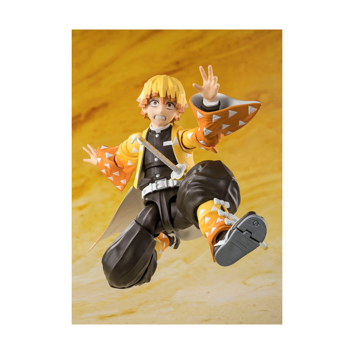 Tamashii Bandai - Zenitsu Agatsuma - Guardianes de la Noche (Kimetsu no Yaiba) SH Figuarts SHF