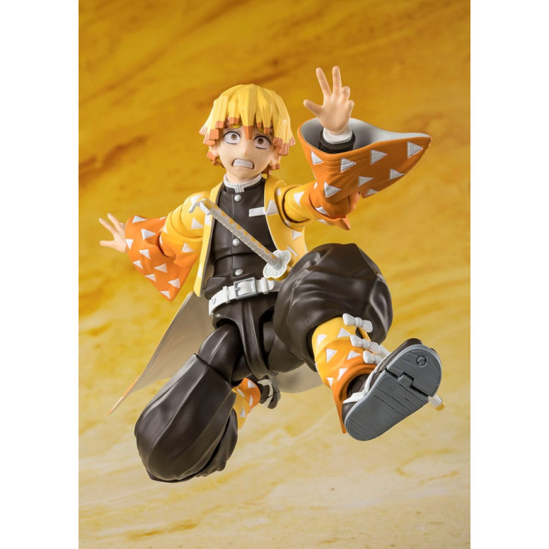 Tamashii Bandai - Zenitsu Agatsuma - Guardianes de la Noche (Kimetsu no Yaiba) SH Figuarts SHF