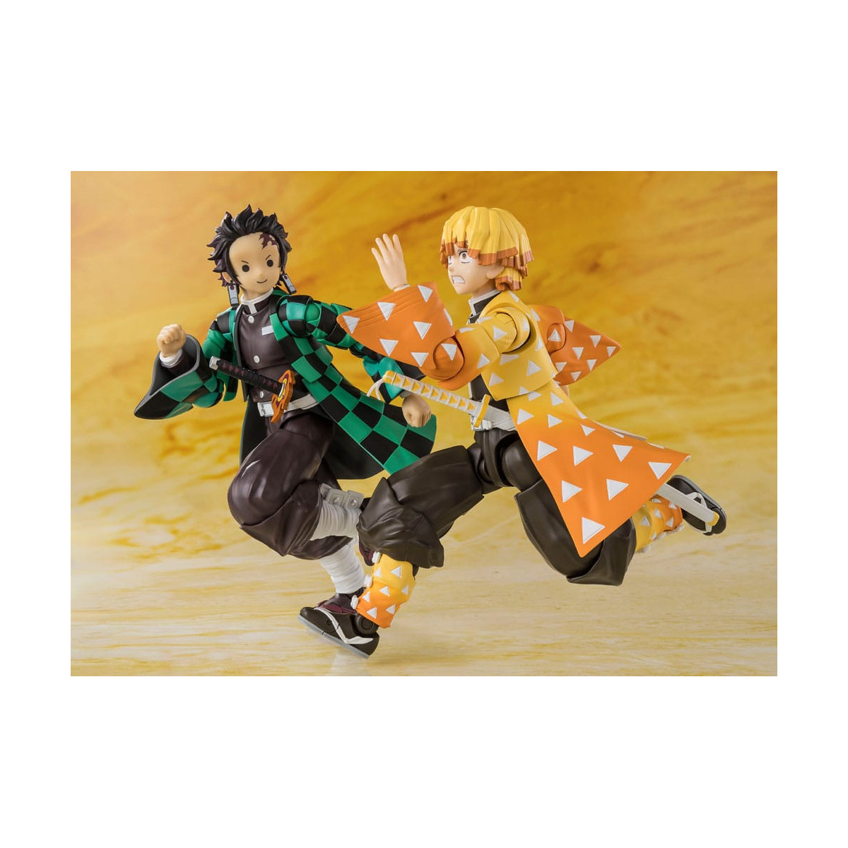 Tamashii Bandai - Zenitsu Agatsuma - Guardianes de la Noche (Kimetsu no Yaiba) SH Figuarts SHF