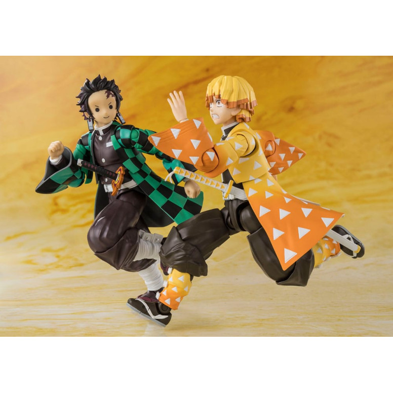Tamashii Bandai - Zenitsu Agatsuma - Guardianes de la Noche (Kimetsu no Yaiba) SH Figuarts SHF