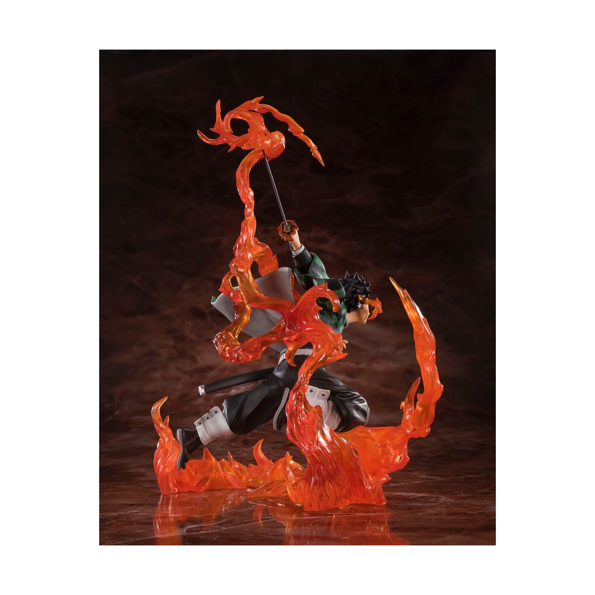 Tamashii - Guardianes de la Noche (Kimetsu no Yaiba) - Tanjiro Kamado (Kyojuro Rengoku's Sword Guard Ver.) - Figuarts Zero