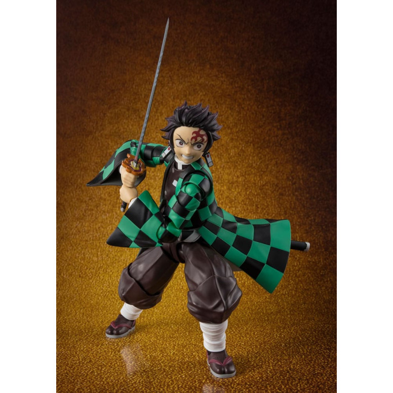 Tamashii Bandai - Tanjiro Kamado La Batalla Final en el Castillo del Infinito - Guardianes de la Noche (Kimetsu no Yaiba) SH Fig