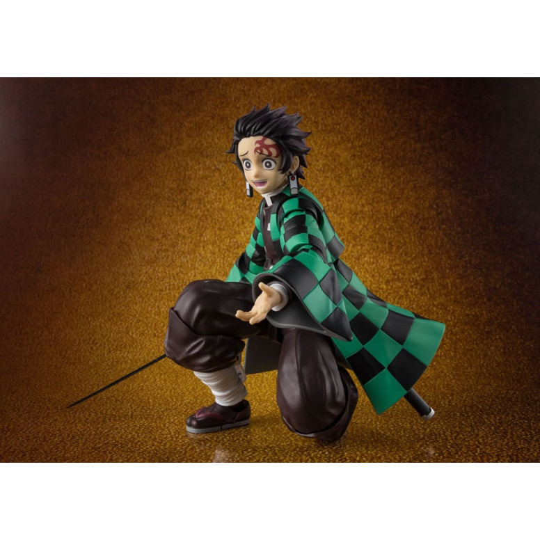 Tamashii Bandai - Tanjiro Kamado La Batalla Final en el Castillo del Infinito - Guardianes de la Noche (Kimetsu no Yaiba) SH Fig