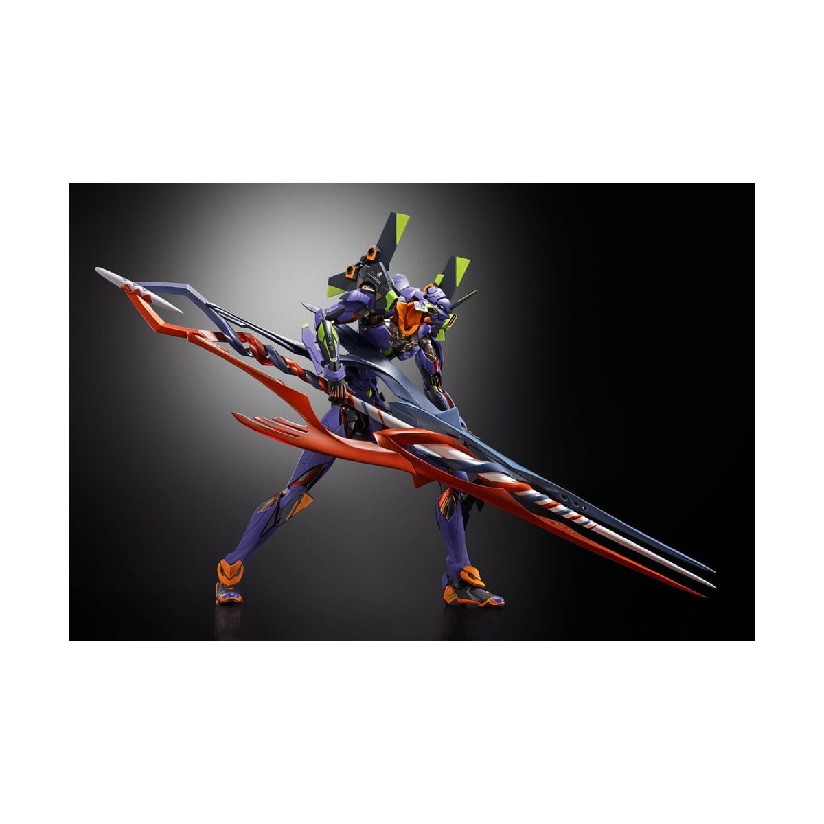 Tamashii Nations - EVA-01 Prueba Tipo 30 con la Lanza de Cayo - Metal Build - Neon Genesis Evangelion
