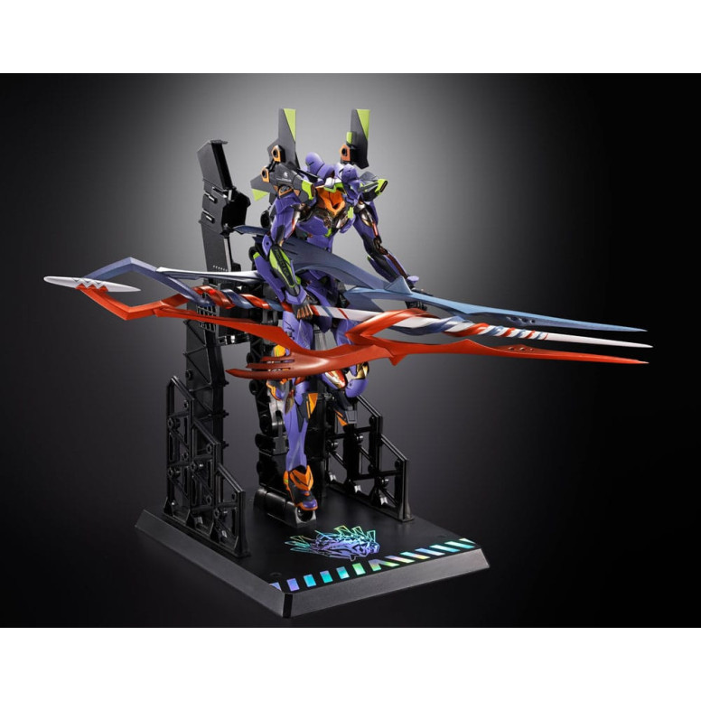 Tamashii Nations - EVA-01 Prueba Tipo 30 con la Lanza de Cayo - Metal Build - Neon Genesis Evangelion