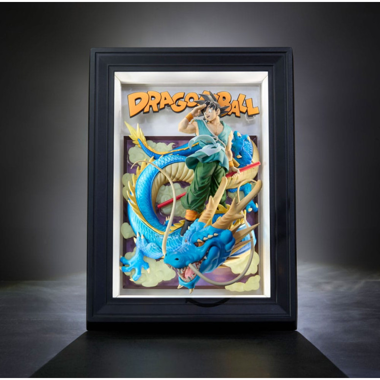 Tamashii Nations Dragon Ball Z - Tamashii Art 3D Relieve Cuadro Son Goku &amp Dragon