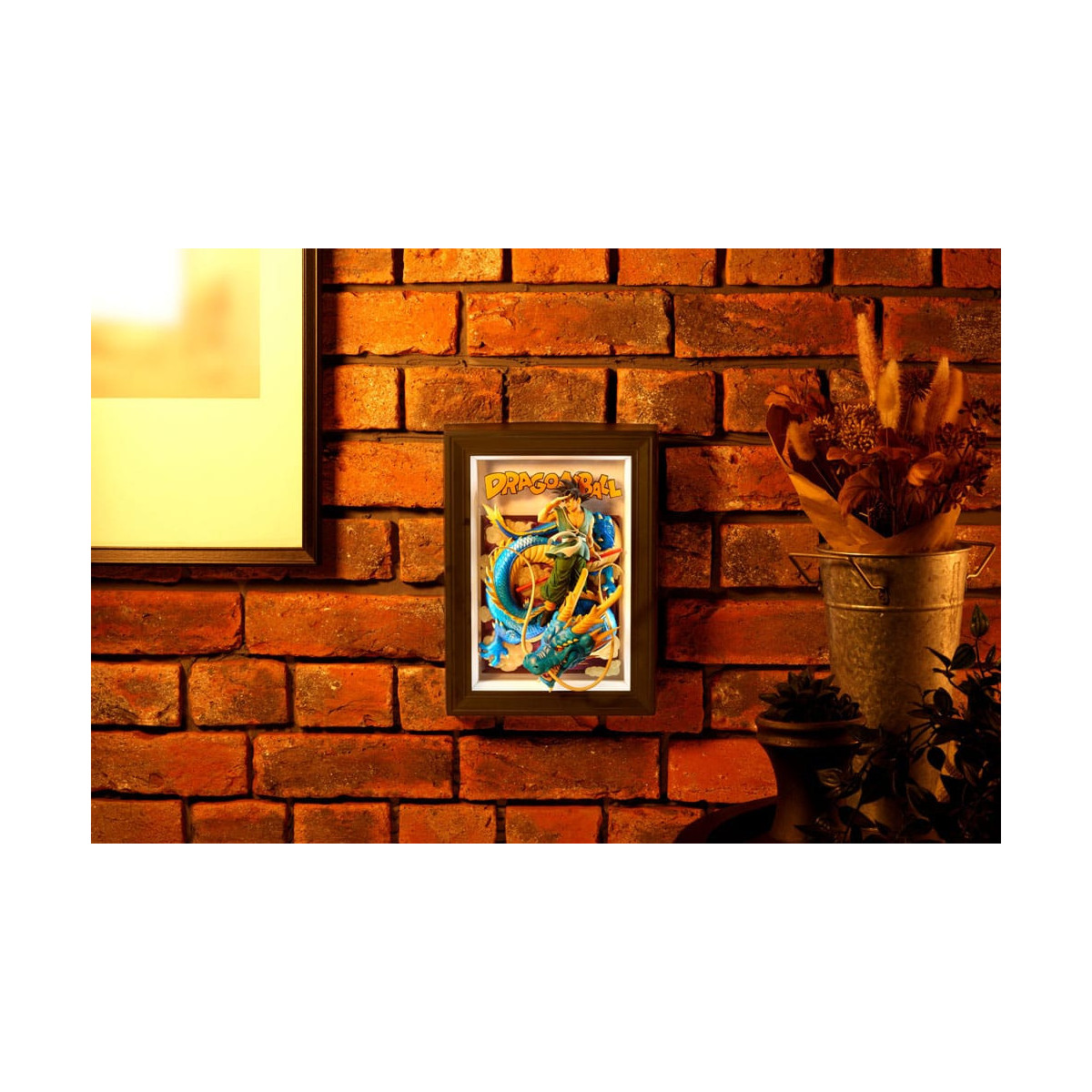 Tamashii Nations Dragon Ball Z - Tamashii Art 3D Relieve Cuadro Son Goku &amp Dragon