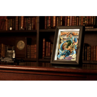Tamashii Nations Dragon Ball Z - Tamashii Art 3D Relieve Cuadro Son Goku &amp Dragon
