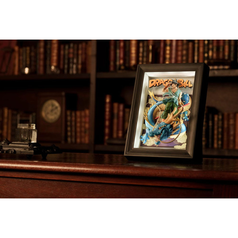 Tamashii Nations Dragon Ball Z - Tamashii Art 3D Relieve Cuadro Son Goku &amp Dragon