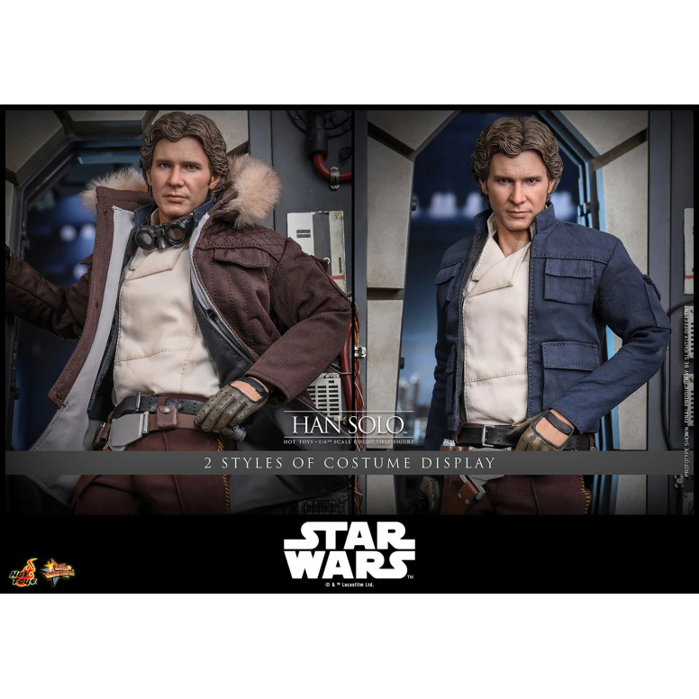 Hot Toys Star Wars El Imperio Contraataca - Han Solo Movie Masterpiece 1/6