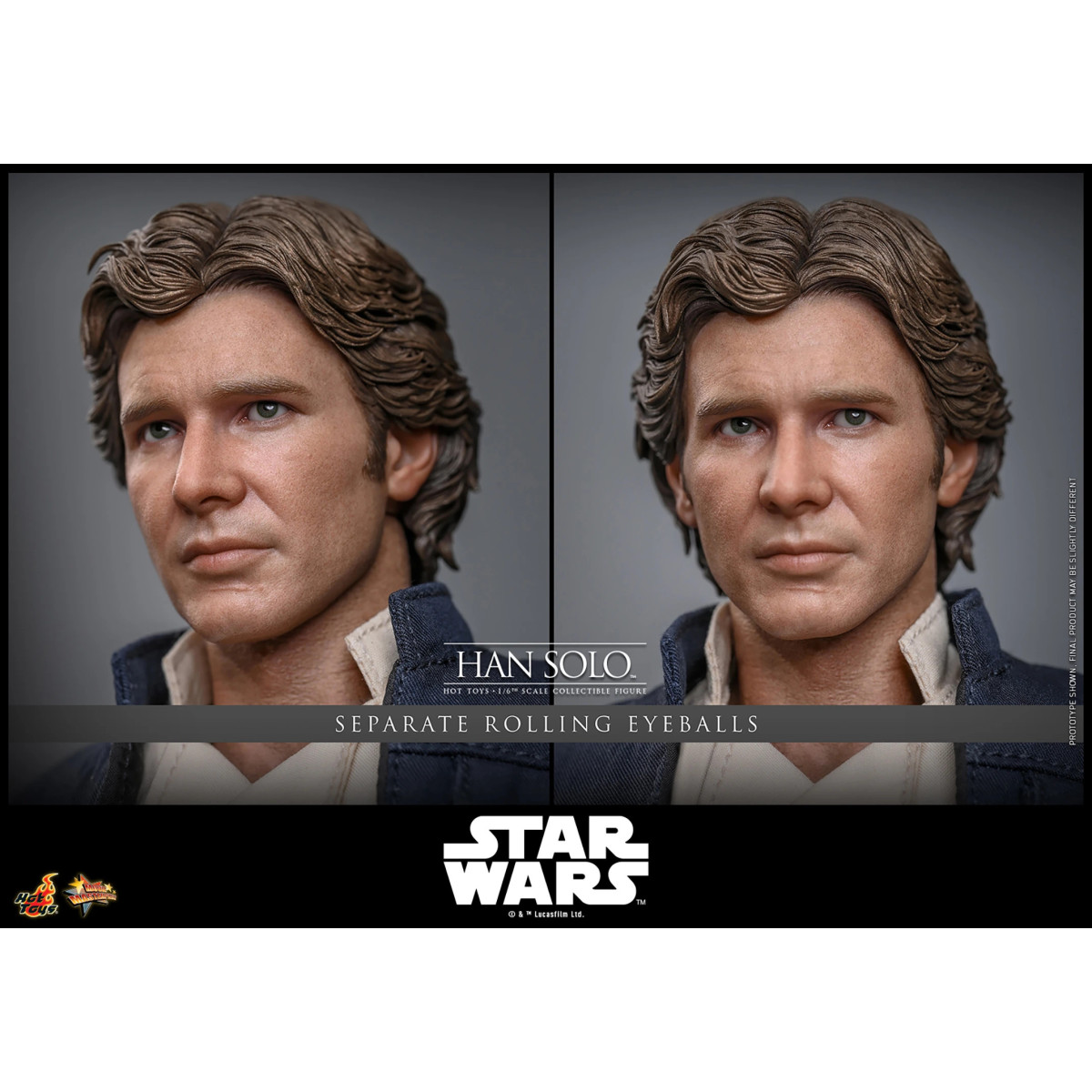 Hot Toys Star Wars El Imperio Contraataca - Han Solo Movie Masterpiece 1/6