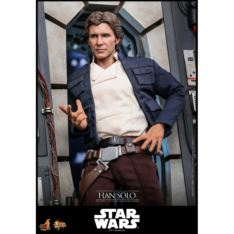 Hot Toys Star Wars El Imperio Contraataca - Han Solo Movie Masterpiece 1/6