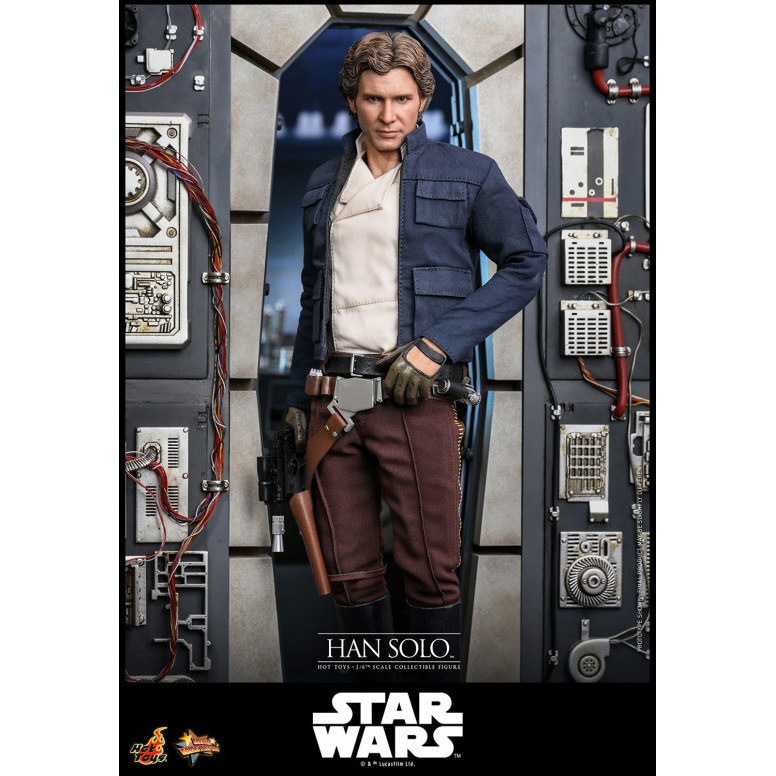 Hot Toys Star Wars El Imperio Contraataca - Han Solo Movie Masterpiece 1/6
