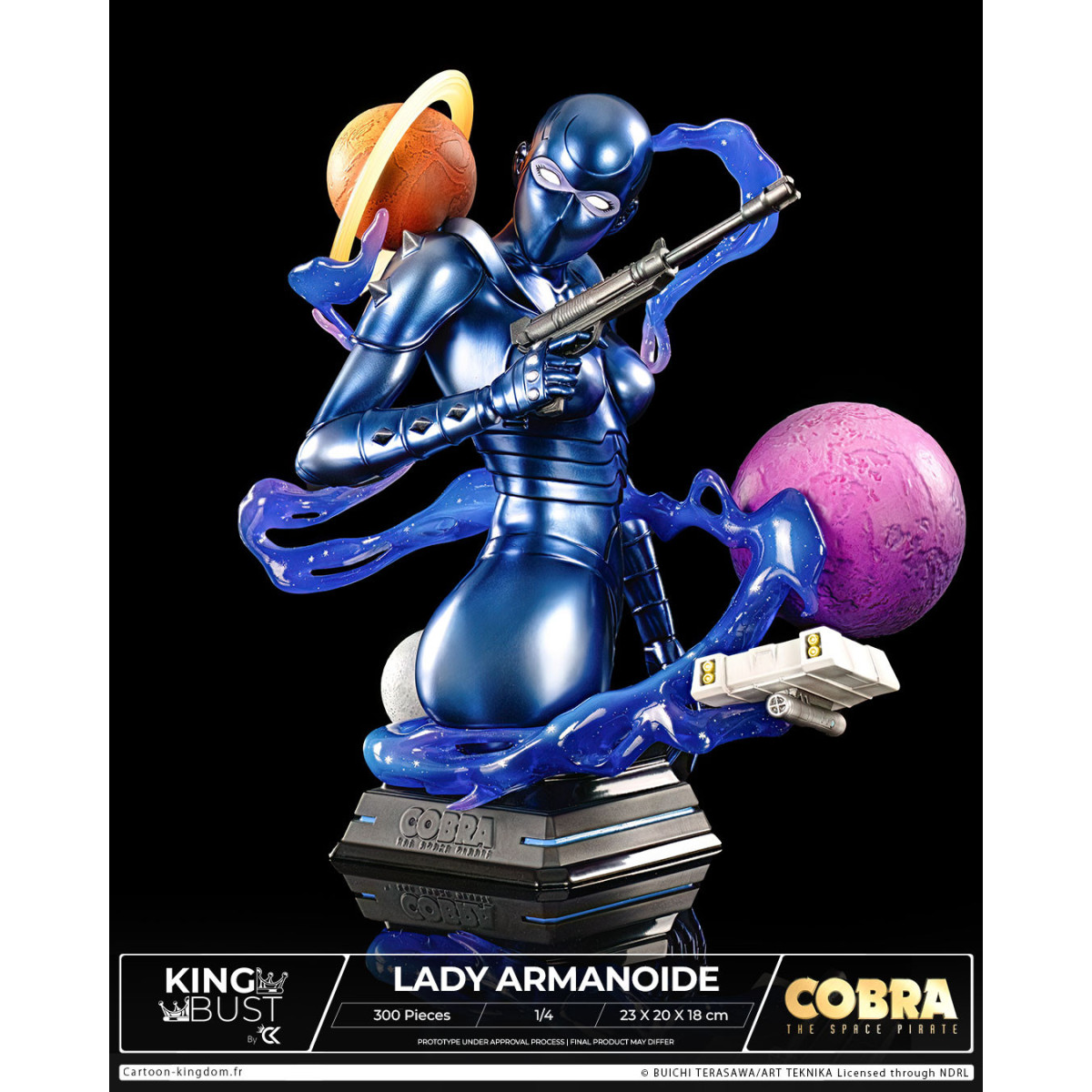 Cartoon Kingdom - Rey Busto Dama Armanoide 1/4 - Cobra - Edición Limitada