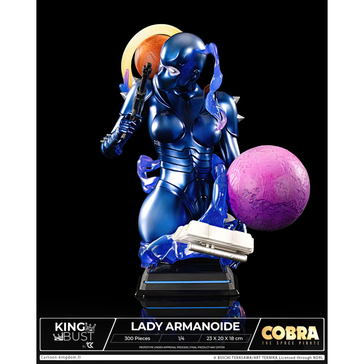 Cartoon Kingdom - Rey Busto Dama Armanoide 1/4 - Cobra - Edición Limitada
