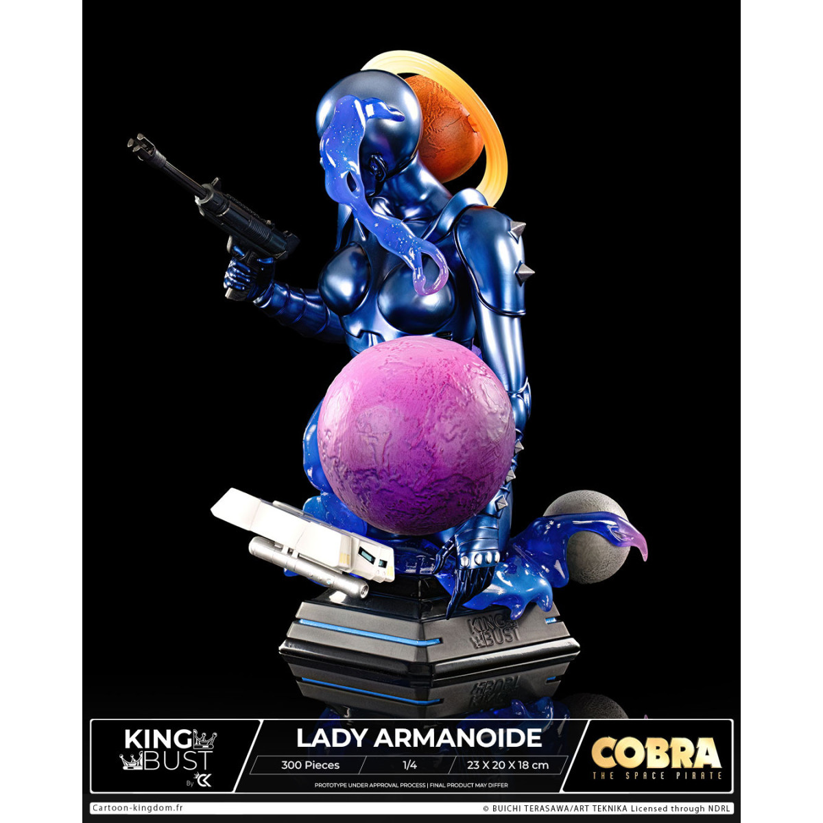 Cartoon Kingdom - Rey Busto Dama Armanoide 1/4 - Cobra - Edición Limitada