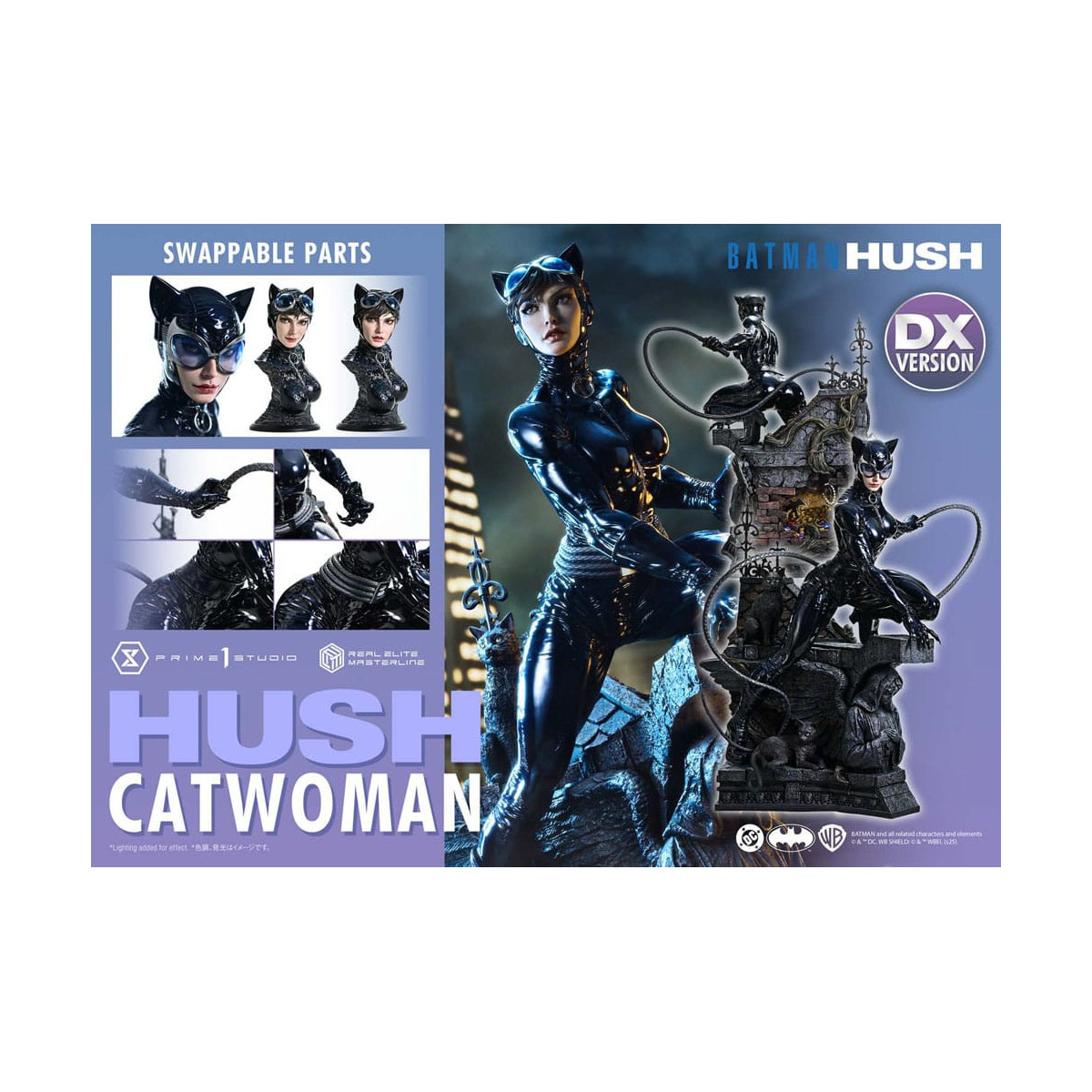 Prime 1 Studio - Batman: Hush (Cómic) Catwoman Deluxe Bonus Version - Real Elite Masterline Series 1/3
